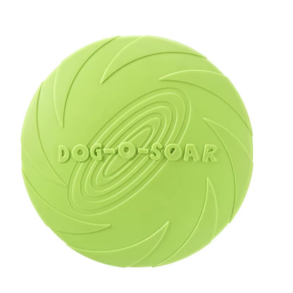 Silicone Flying Saucer Funny Dog Cat Toy Dog Game Flying Discs Resistant Chew Puppy Training Interactive Pet Supplies